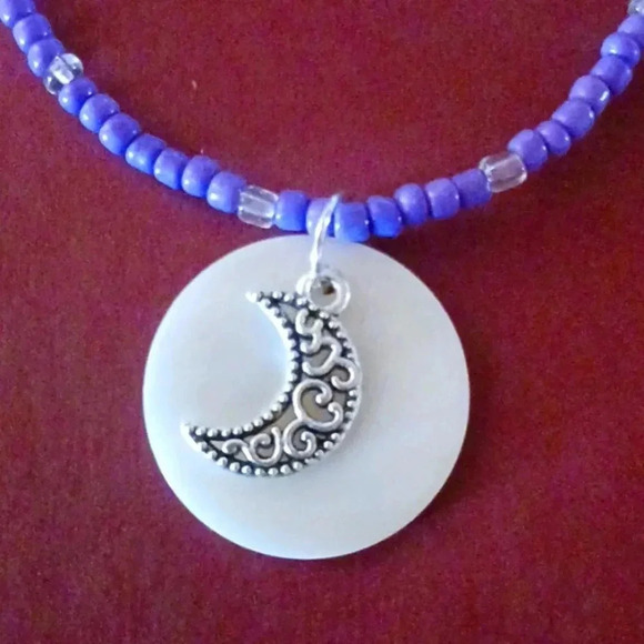 Adjustable salt saltlife "moon of pearl" necklace 18 inch NWT - Picture 2 of 4